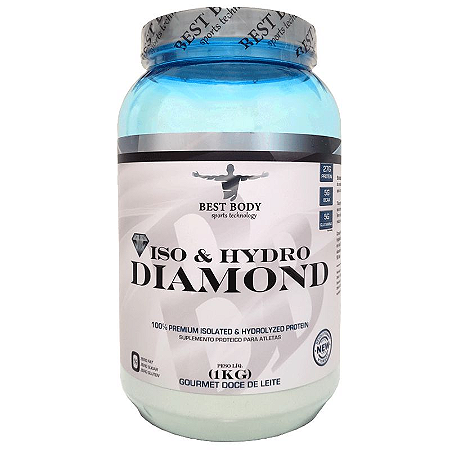 Iso & Hydro Diamond ( 1KG - Whey Isolada e Hidrolisada ) Best Body Sports