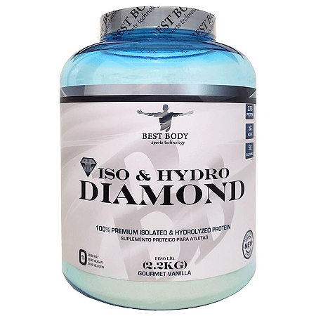 Iso & Hydro Diamond ( 2.2KG - Whey Isolada e Hidrolisada ) Best Body Sports