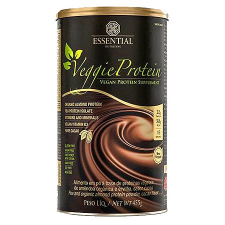 Veggie Protein Cacao (455G) Essential nutrition