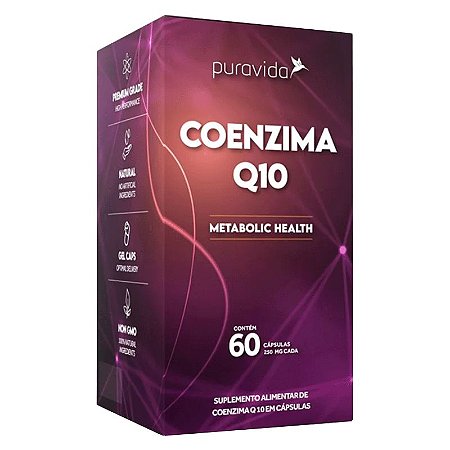 Coenzima Q10 (60 Caps) PuraVida