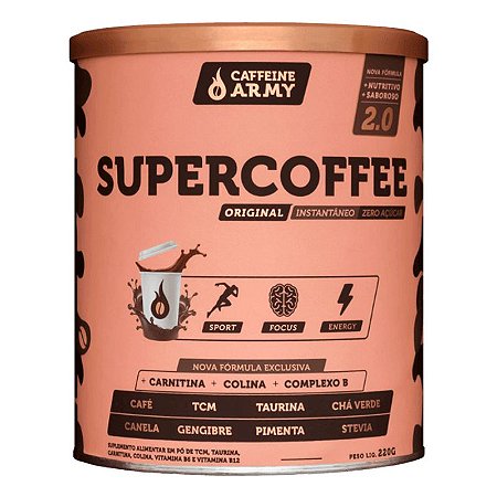 SuperCoffee  2.0 (220G) Caffeine Army