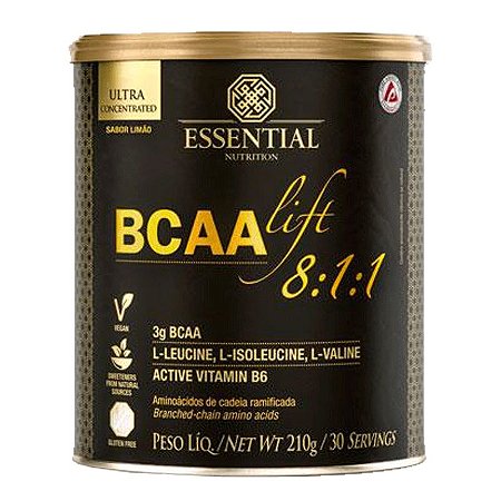 Bcaa Lift 8:1:1 ( 210G Limão ) Essential Nutrition