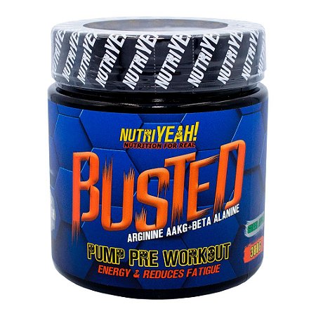 Busted ( Pré-Treino 300G ) Nutri Yeah!