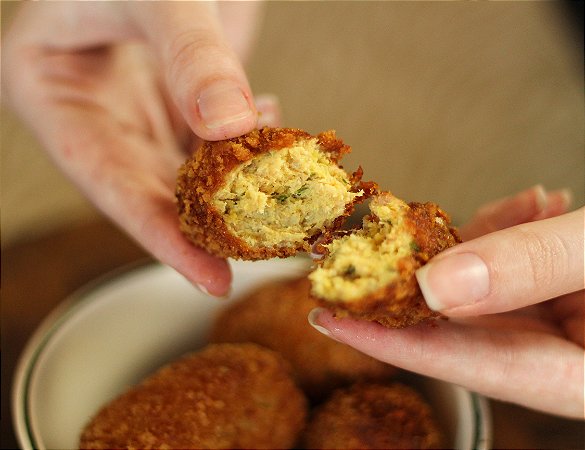 CROQUETES DE FRANGO