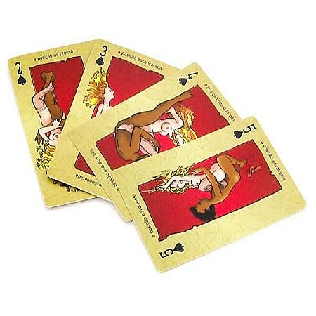Baralho Kama Sutra Cards Ilustrado 52 Posições