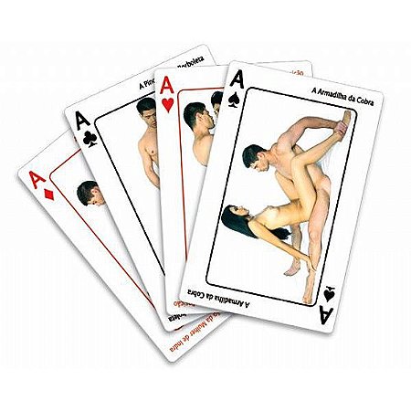 Baralho Kama Sutra Cards com Imagens Reais 52 Posições