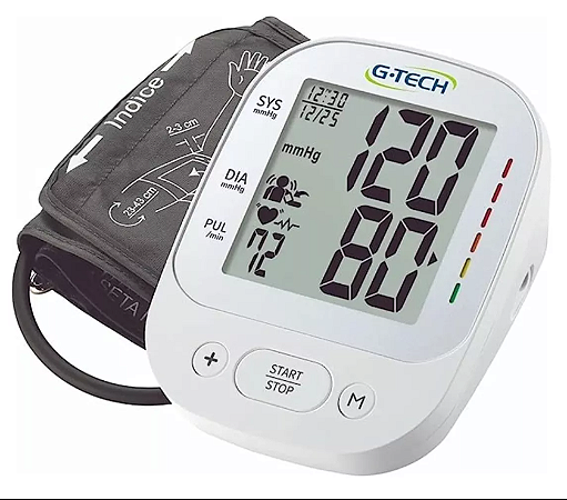 G-TECH - APARELHO DE PRESSÃO DIGITAL BRAÇO