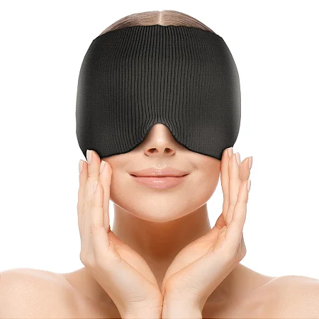 Máscara Relaxante com Gel Térmico Preto