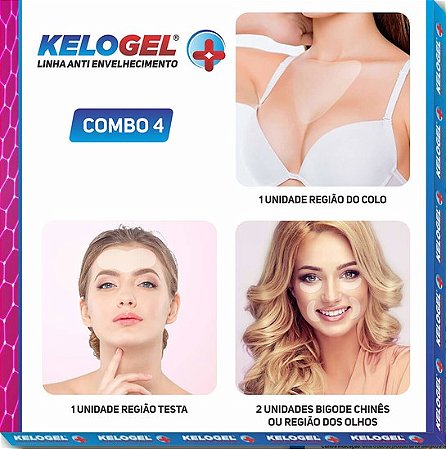 KELOGEL - KIT DE ADESIVOS ANTI-SINAIS (COLO, TESTA E OLHOS)