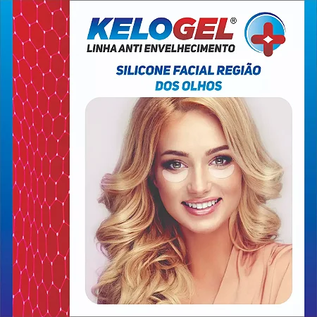 KELOGEL - ADESIVO DE SILICONE ANTI-SINAIS (OLHOS E BIGODE) - 2 UNIDADES