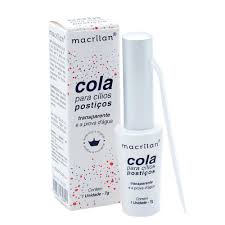 Cola P/ Cílios Postiços Macrilan Cor Transparente