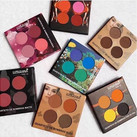 QUARTETO DE SOMBRAS MATTE LUDURANA