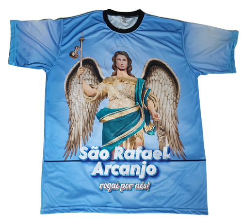 Camisa São Rafael Arcanjo Frente Total