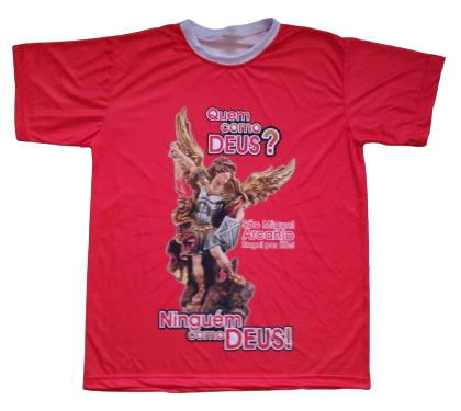 Camisa São Miguel Arcanjo Frente Total