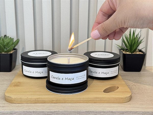 Vela Aromática | Canela e Maça 90g