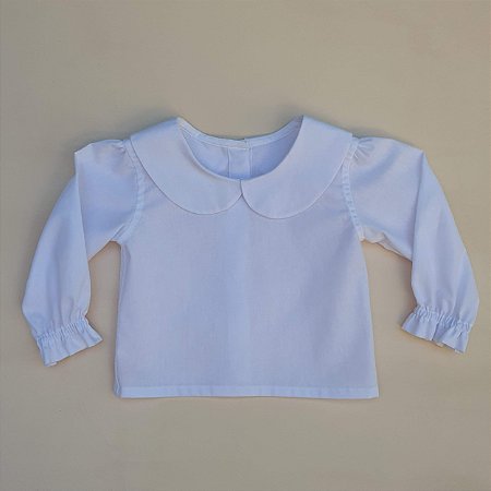 CAMISETE INFANTIL BRANCA GL BONECA ML FOFA