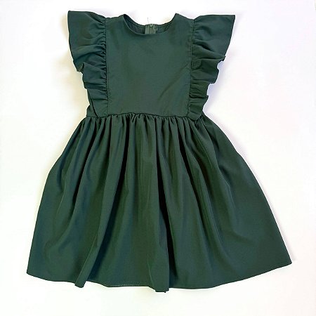 VESTIDO GABY VERDE MILITAR