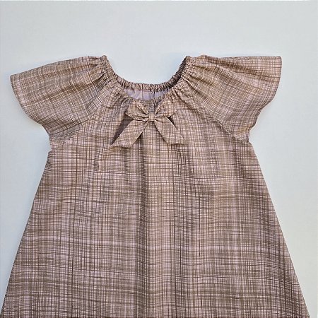 VESTIDO CAROL ROSE RAJADO