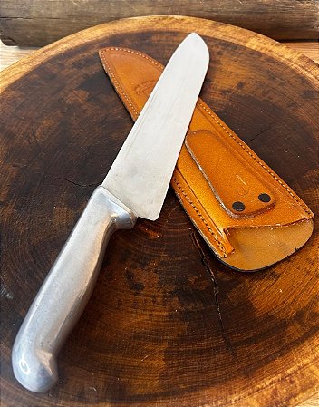 FACA AÇO INOX - CABO EM ALUMINIO FUNDIDO