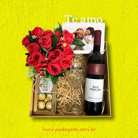 Cesta de Dia das Mães - Caixa da Rainha