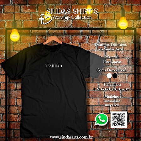 Camiseta Coleção Worship Collection Yeshuah