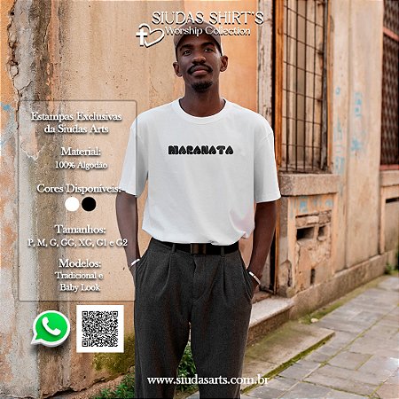 Camiseta Coleção Worship Collection Maranata