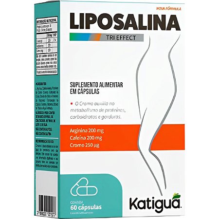 Liposalina Tri Effect 500mg 60 Cápsulas - Katiguá