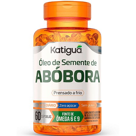 Óleo de Semente de Abóbora 60 Cápsulas Katiguá