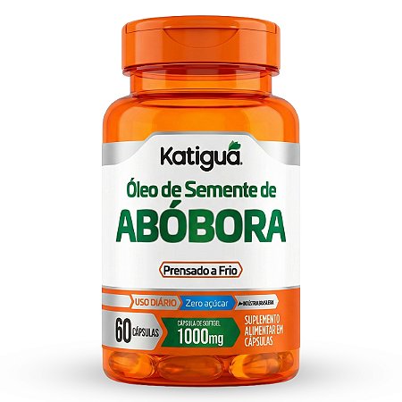 Óleo de Semente de Abóbora 60 Cápsulas Katiguá