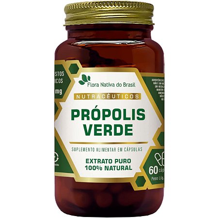 Própolis Verde 60 Cápsulas Flora Nativa