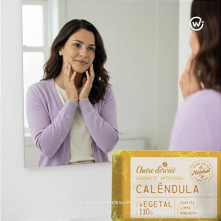Sabonete de Calêndula – Cheiro de Ervas para uso diário | W3 Life