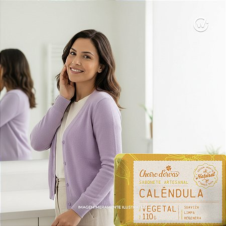 Sabonete de Calêndula – Cheiro de Ervas para uso diário | W3 Life