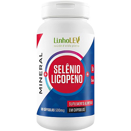 Selênio Licopeno 60 Cápsulas - Linho Lev