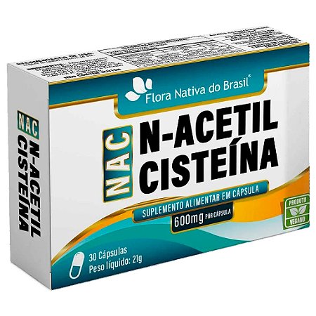 Nac Acetilcisteína 30 Cápsulas Flora Nativa
