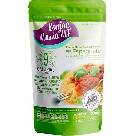 Espaguete Konjac Sem Glúten Vegano 270g