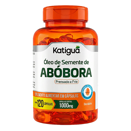 Óleo de Semente de Abóbora 120 Cápsulas Katiguá