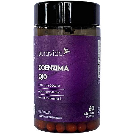 Coenzima Q10 Puravida 60 Cápsulas