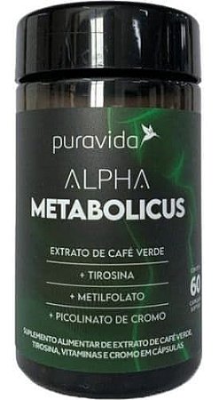 Alpha Metabolicus 60 Cápsulas Puravida