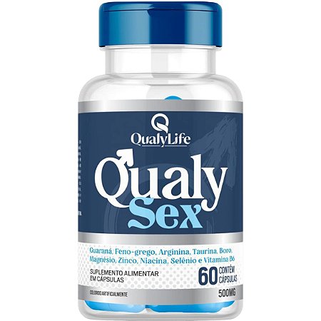Qualy Sex 60 Cápsulas Qualylife