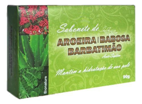 Sabonete de Aroeira Babosa e Barbatimão 90g Bionature