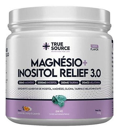 Magnésio E Inositol Relief 3.0 Camomila 350g True Source