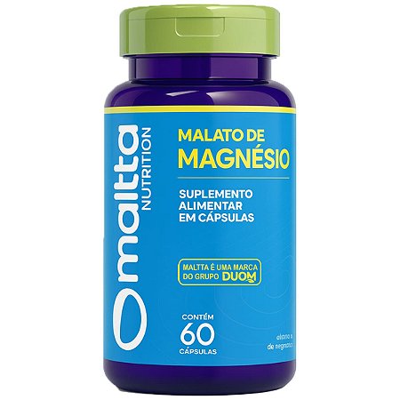 Malato de Magnésio 60 Cápsulas Duom