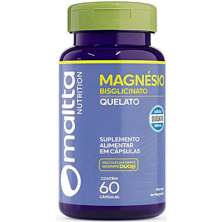 Magnésio Quelato 60 Cápsulas Duom