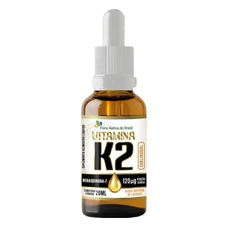 Vitamina K2 Gotas 20ml Flora Nativa