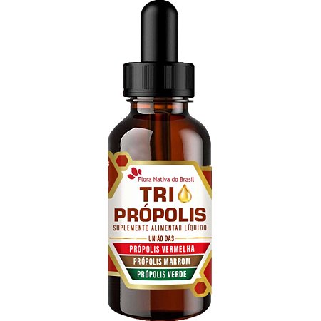 Tri Própolis Em Gotas 20ml Flora Nativa