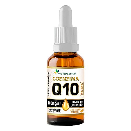 Coenzima Q10 Gotas 100mg 30ml Flora Nativa