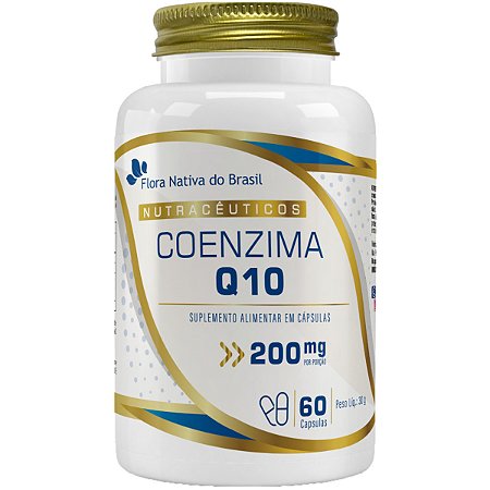 Coenzima Q10 200mg 60 Cápsulas Flora Nativa