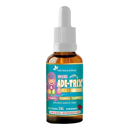 ADE-Trix Kids Multivitamínico Gotas 30ml Flora Nativa