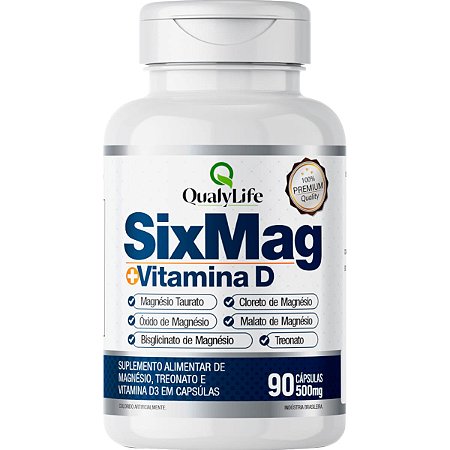 Sixmag 90 Cápsulas Qualylife