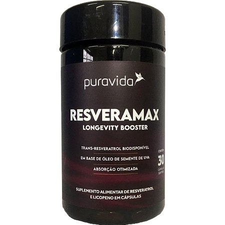 Resveramax 30 Cápsulas Puravida